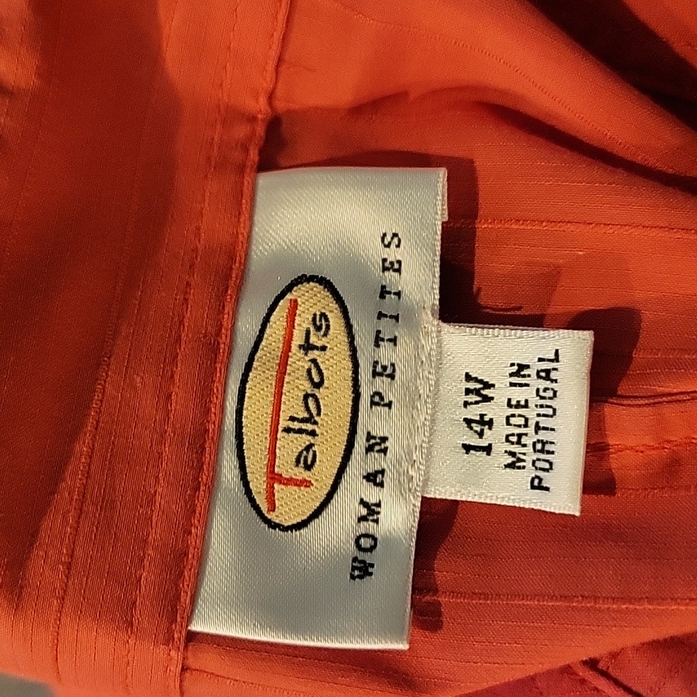 Talbots Woman Petitie 14w Button Down Shirt View 5